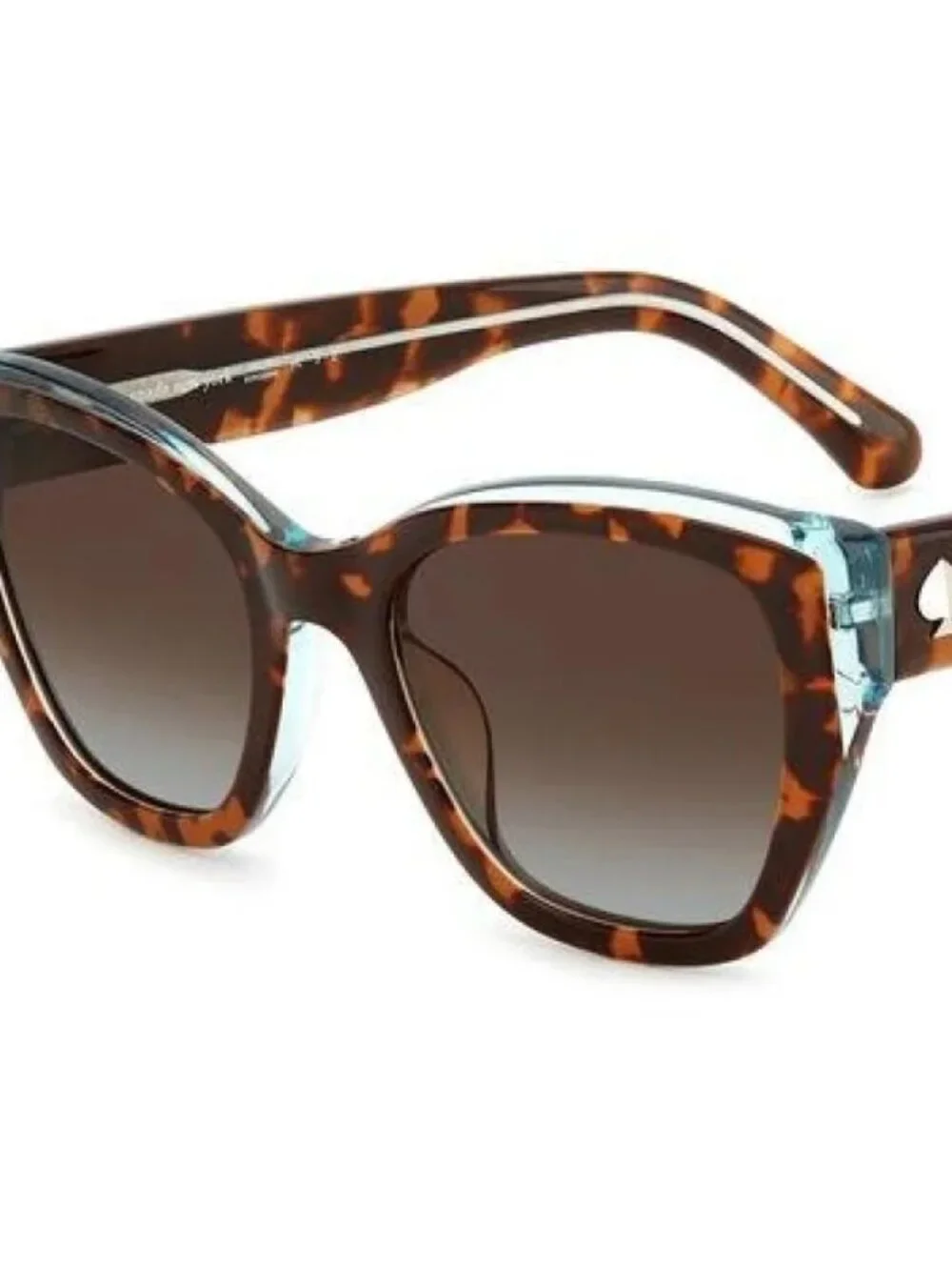 NEW KATE SPADE YOLANDA/S 0086LA HAVANA BROWN POLARIZED AUTHENTIC SUNGLASSES - Picture 2 of 6